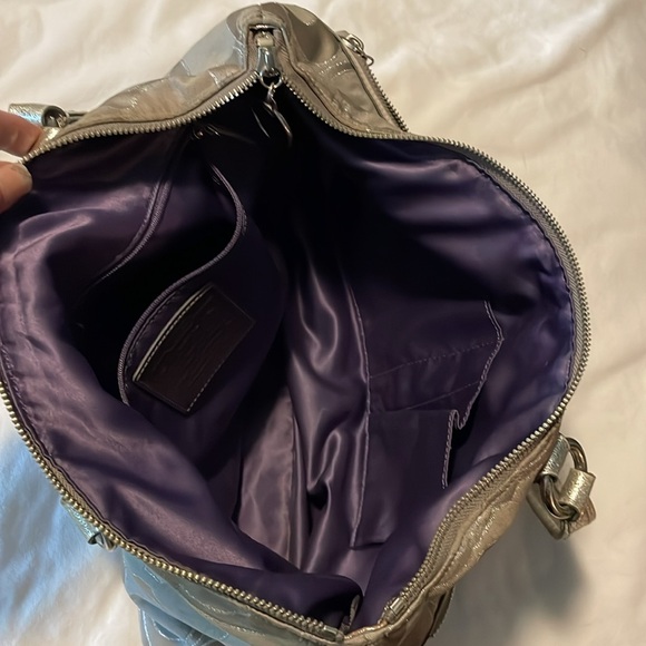 Coach Silver Jacquard. 205 - Picture 11 of 17